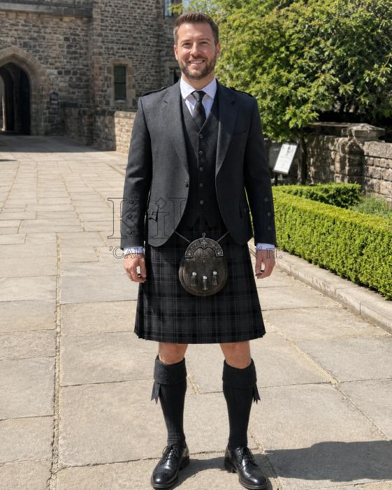 Highland Granite Tartan Men’s Kilt