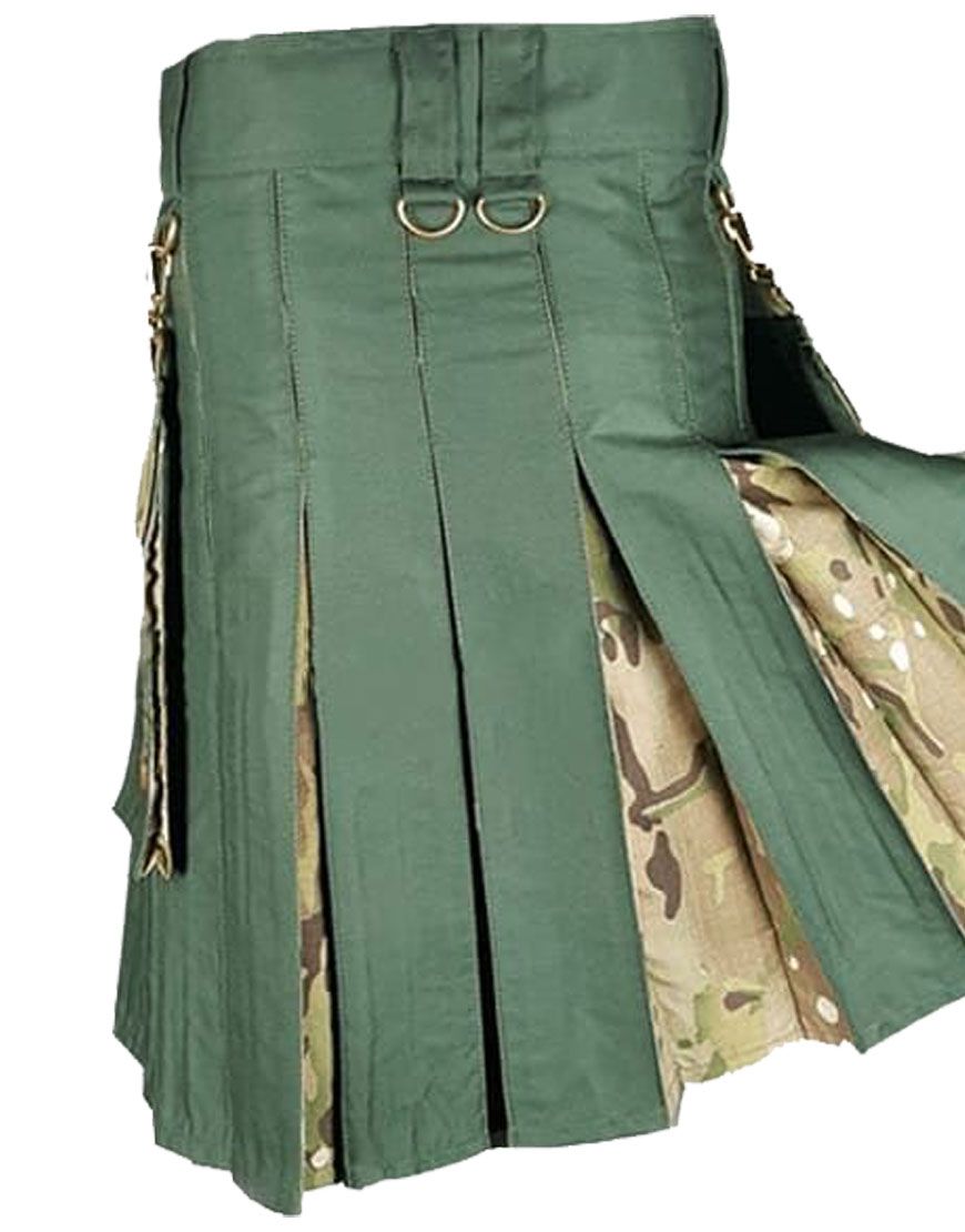 Hunting Camo Hybrid Kilt