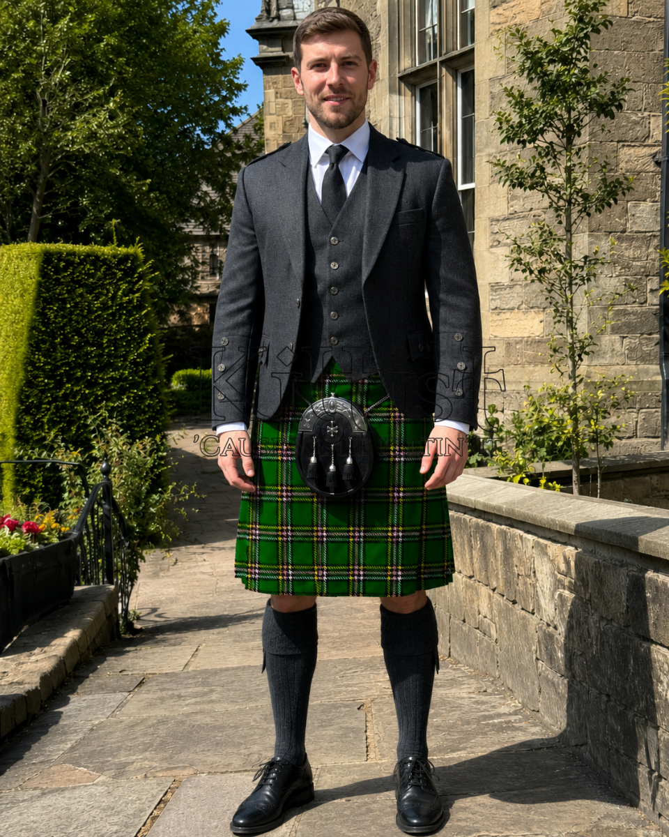 Irish Tartan National Kilt for Men