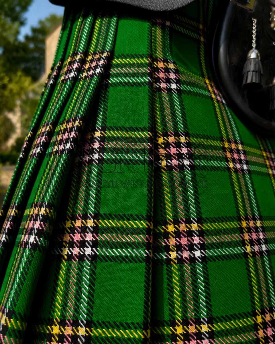 National Tartan Irish Kilt for Men