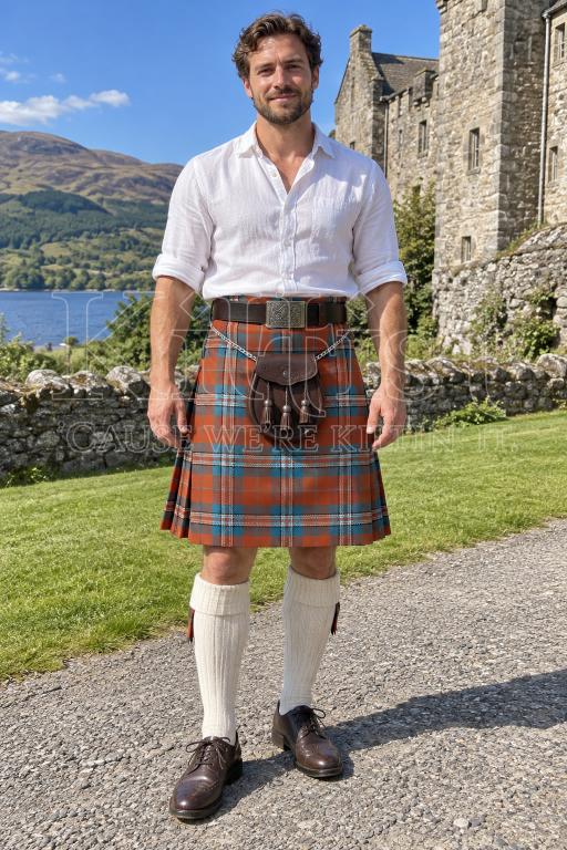 Irn Bru Tartan Kilt 