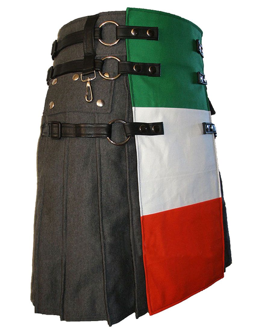Italian Flag Utility Kilt
