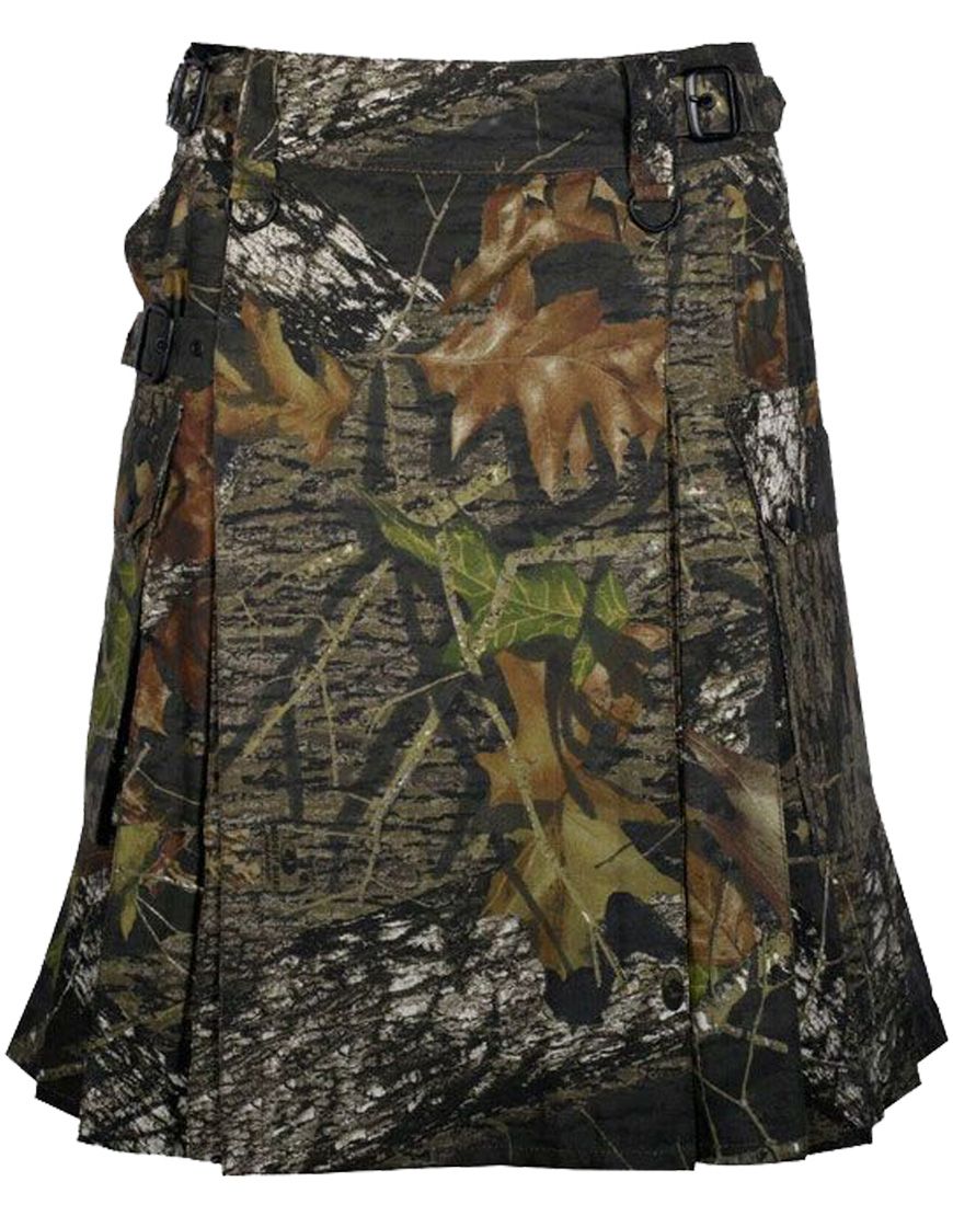 Jungle Camouflage Gothic Utility Kilt