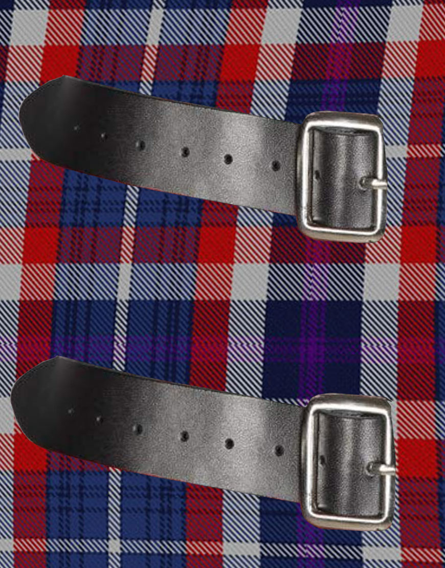 Scottish Auld Alliance (French) 8 yard Tartan Kilt 