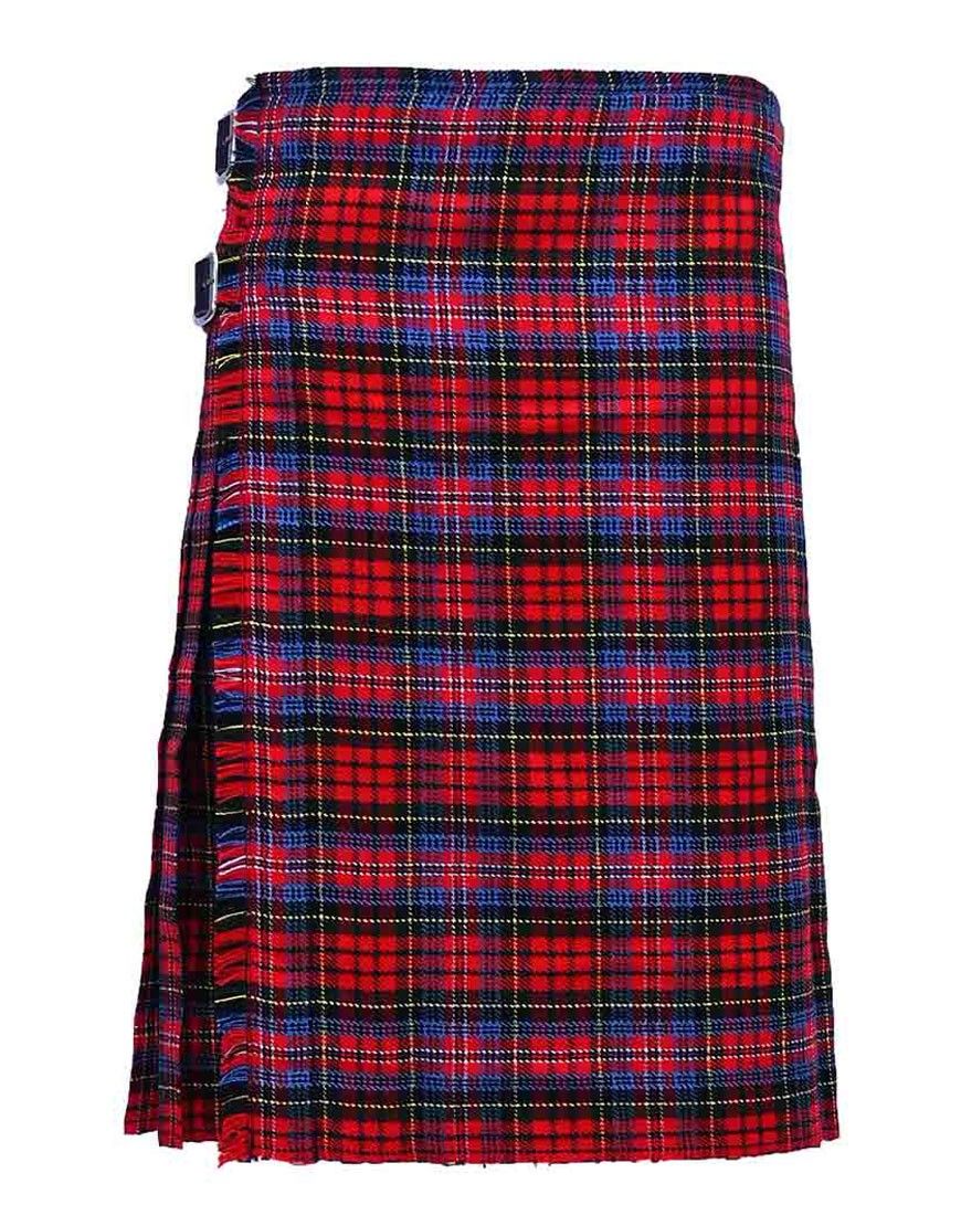 Clan Macpherson modern tartan kilt 