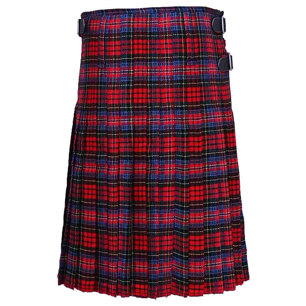 Clan Macpherson modern tartan kilt 