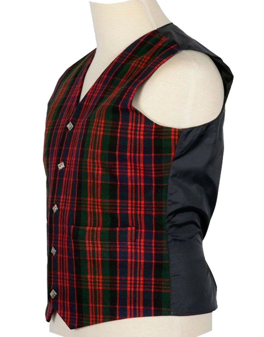 Macdonald Tartan Vest