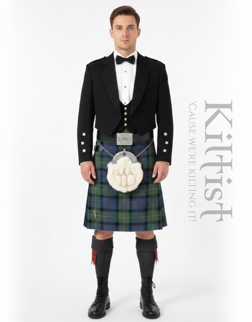 McDonnel Tartan Kilt for Men