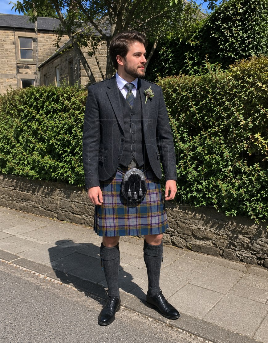 Dunn Tartan Kilt 