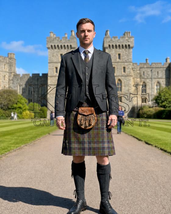 Moorland Heritage Tartan Kilt for Men