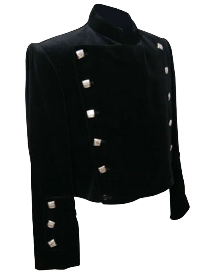 Montrose Black Velvet Jacket