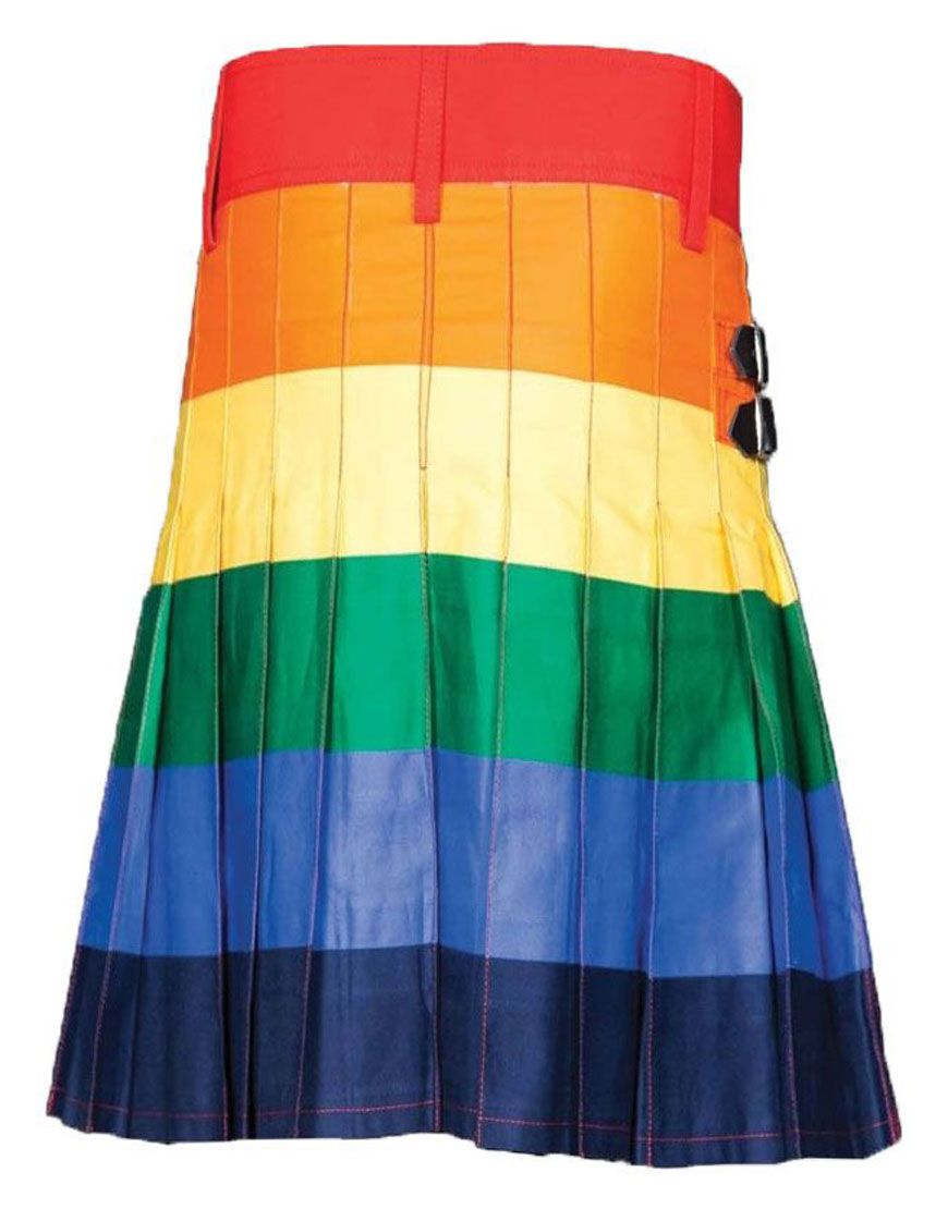 Pride Rainbow Hybrid Kilt
