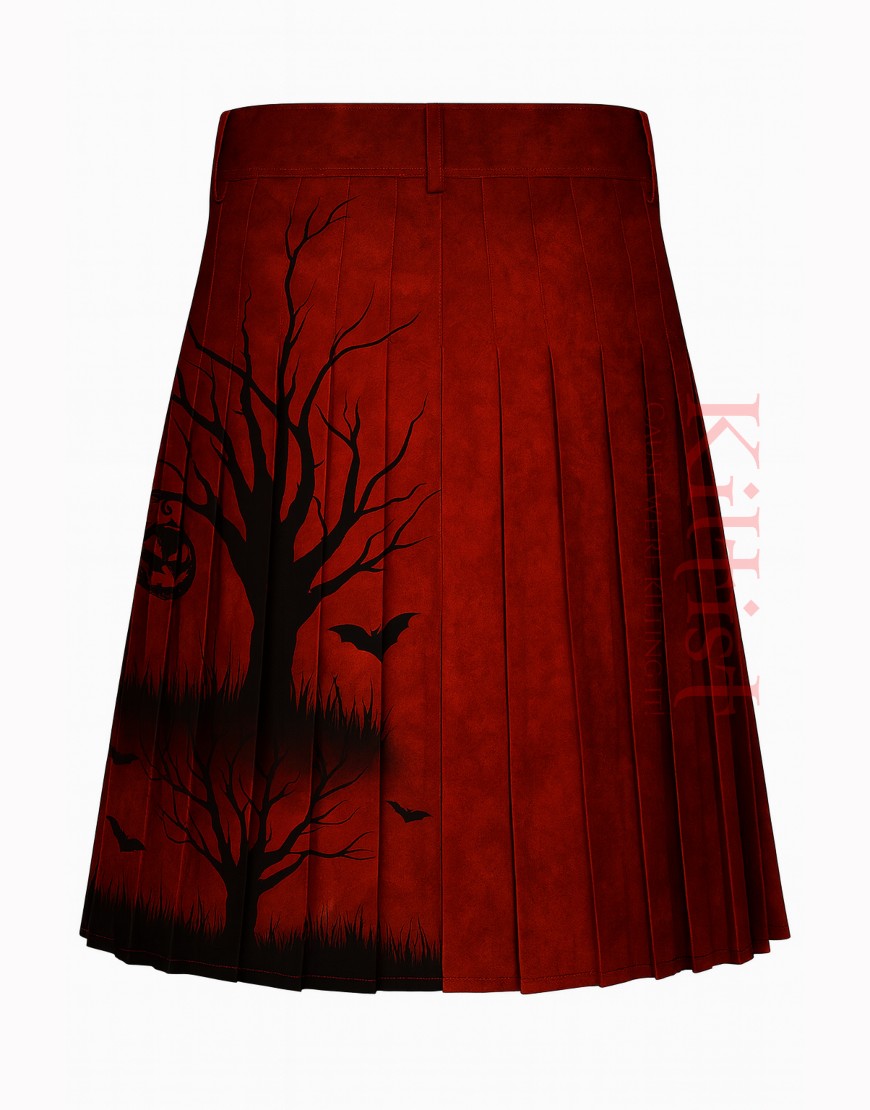 Red Halloween Utility Kilt