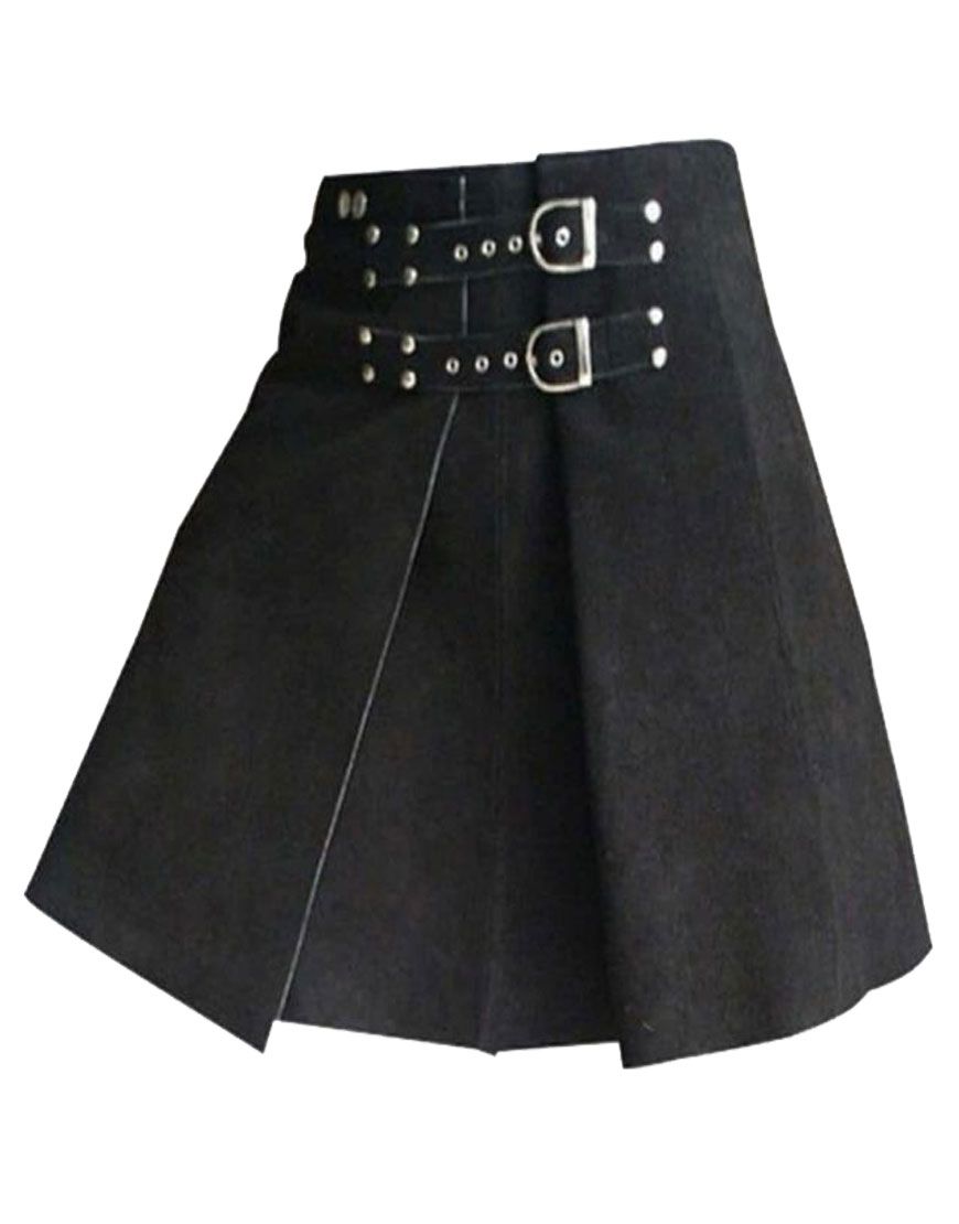 Roman Gladiator Warrior Leather Kilt	