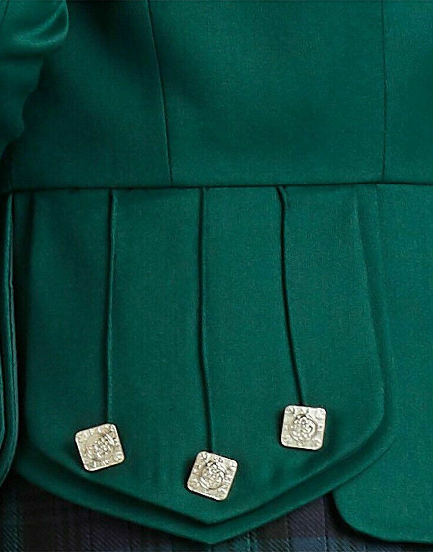 Scottish Green Prince Charlie Jacket For Sale