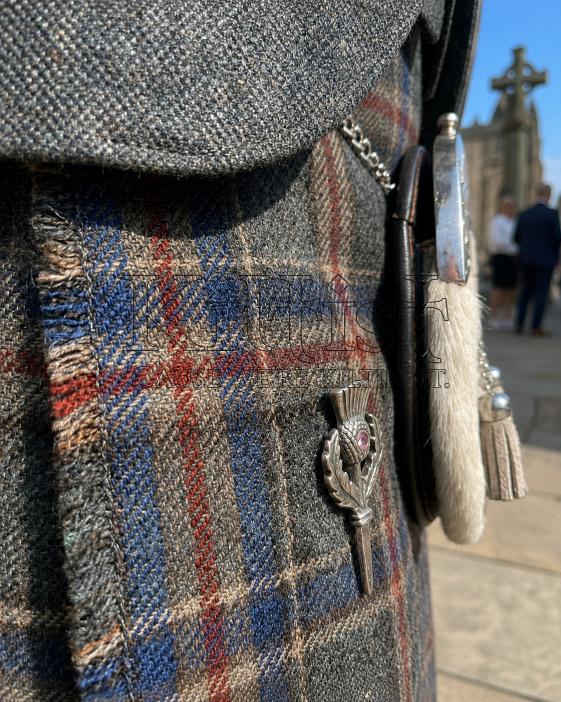 Kilt for Men in St. Giles Cathedral Tartan