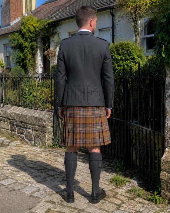Tartan Golden Heather Estate Kilt for Men