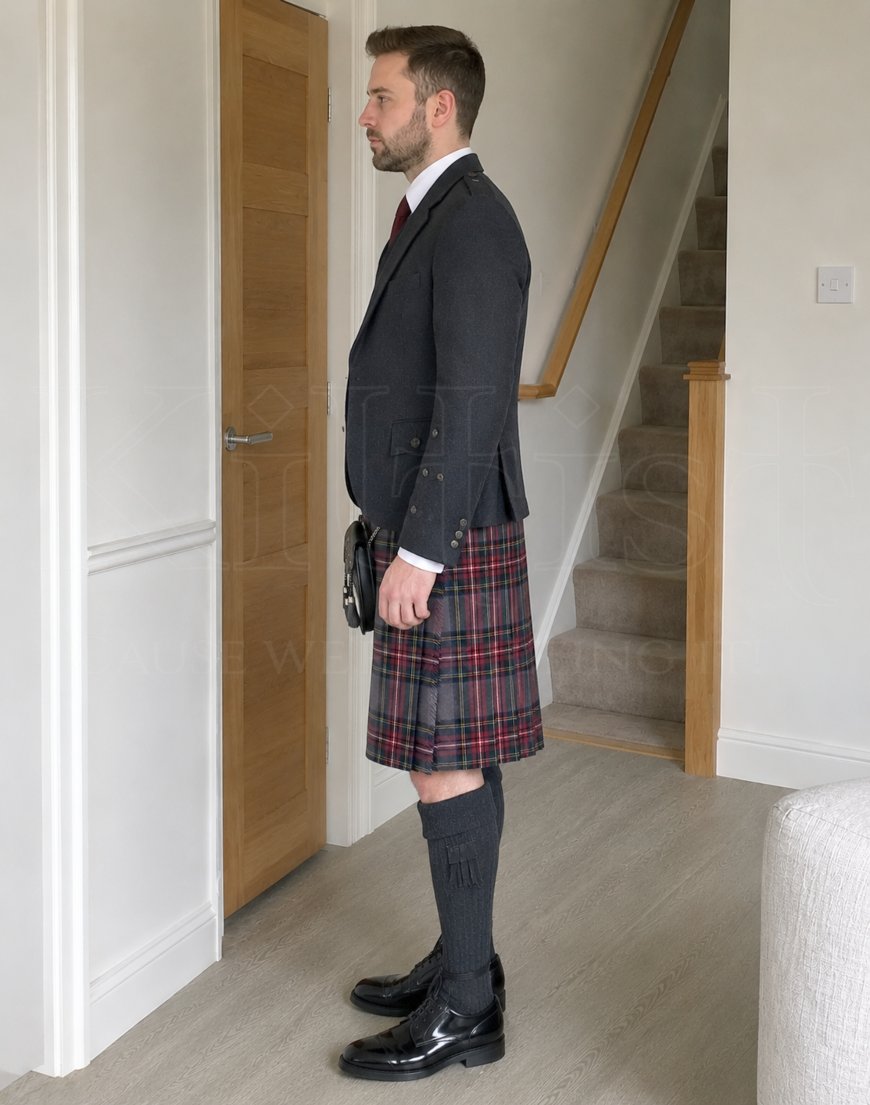 Grey Stewart kilt