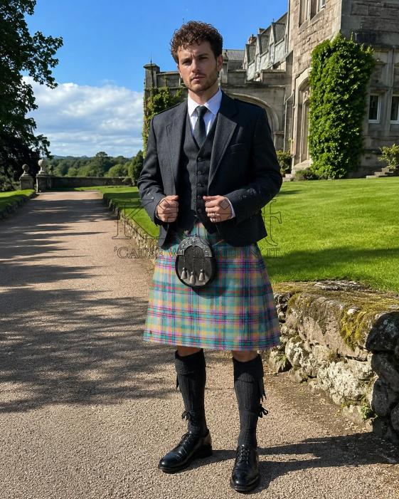 Spring Meadow Men’s Tartan Kilt