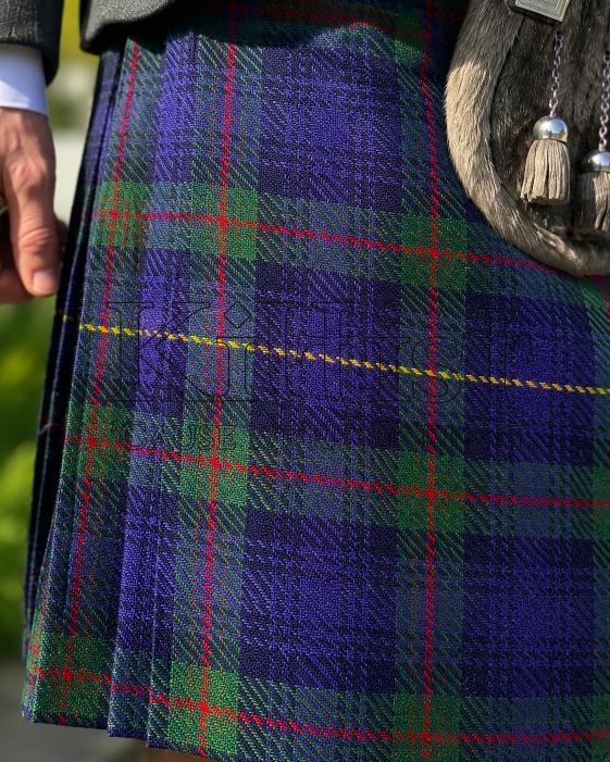 Royal Tartan Indigo Kilt for Men