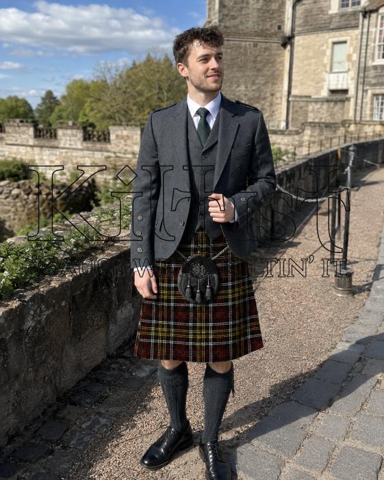 Travelling the Road Tartan Kilt for Men