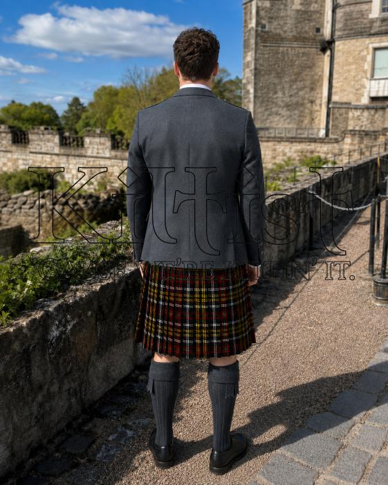 Travelling the Road Tartan Kilt for Men