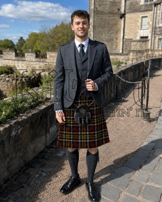 Travelling the Road Tartan Kilt for Men