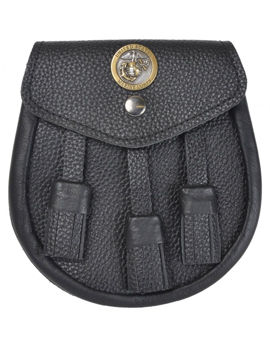 United States Marine Corps Sporran – Gold Plated