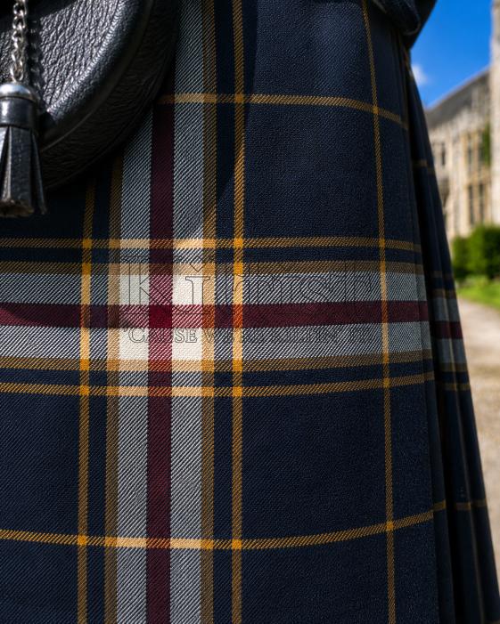 Tartan Royal Navy Estate Kilt for Men