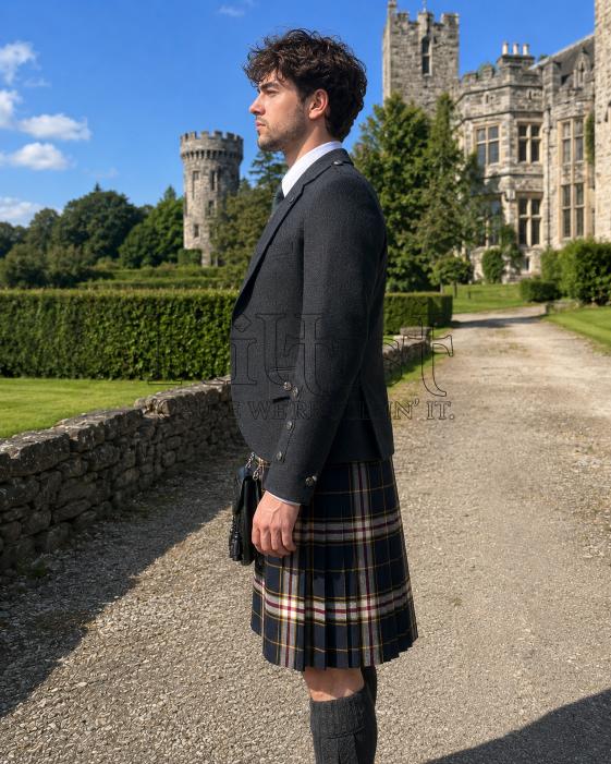 Tartan Kilt for Men – Royal Navy Estate