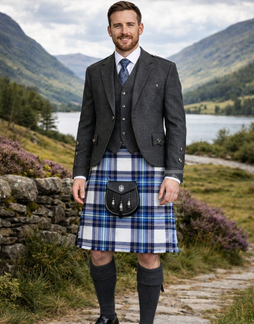 Bennett Dress Tartan Kilt for Men