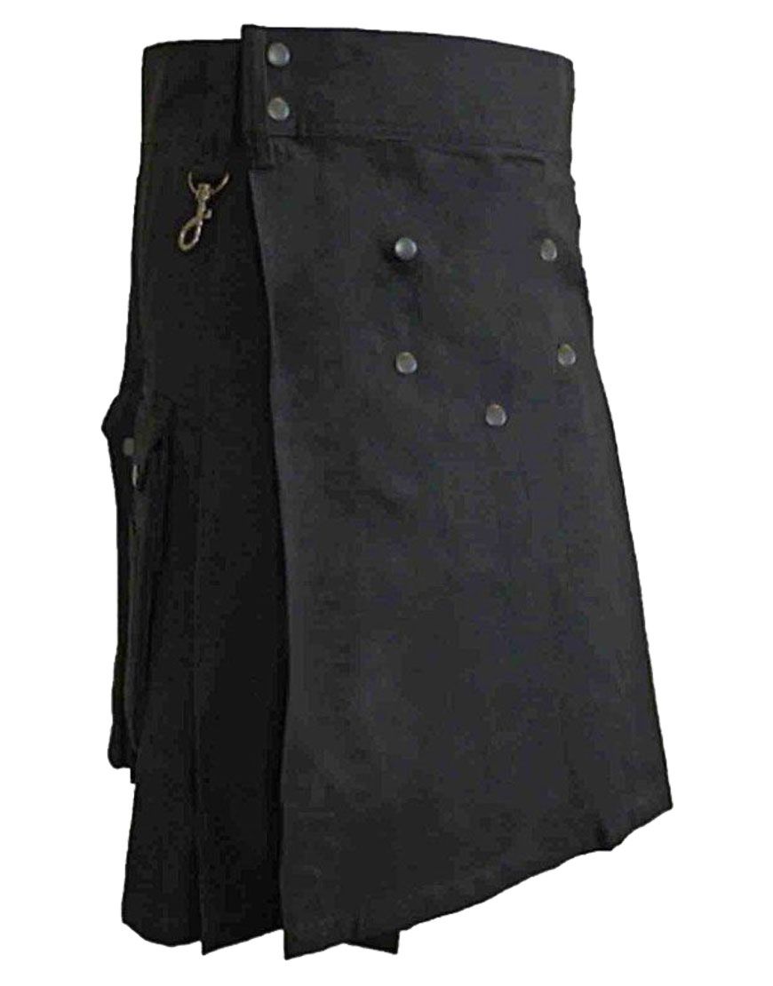 Wilderness Black Utility Kilt