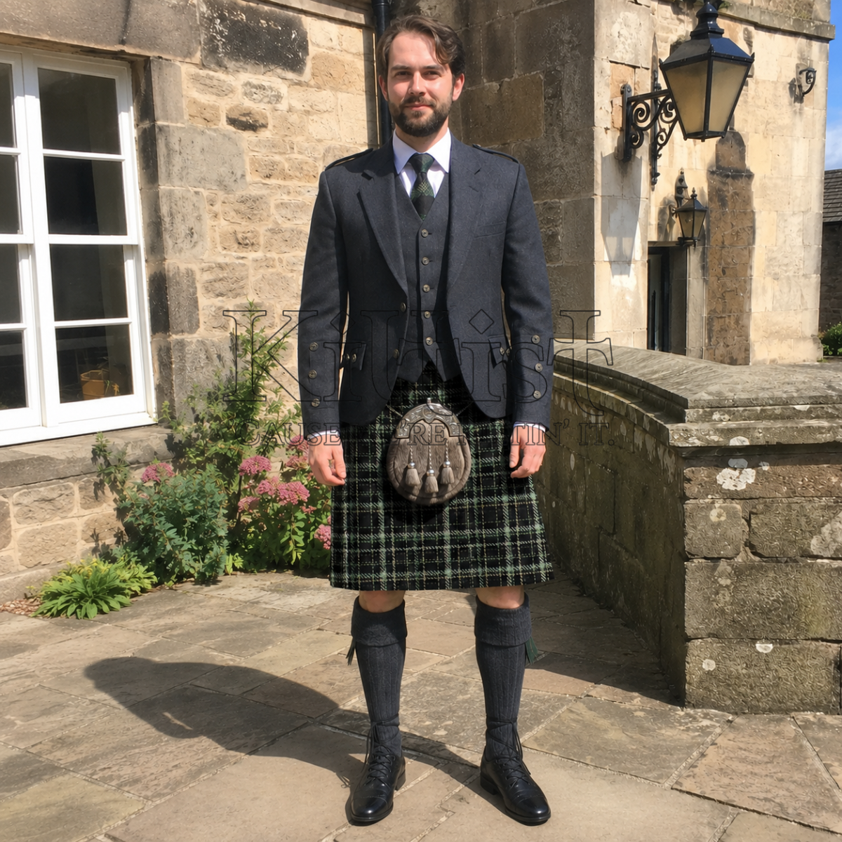 XBOB Men’s Tartan Kilt