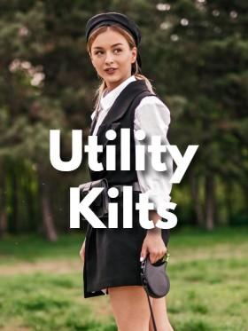 women's utility kilts